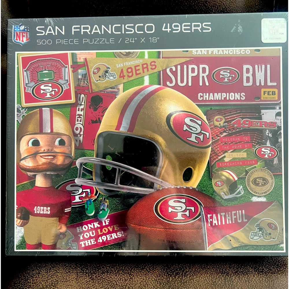 49ers Puzzle New in Box - 500 pieces